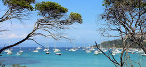 la Mer Méditerranée de Nice à Cannes